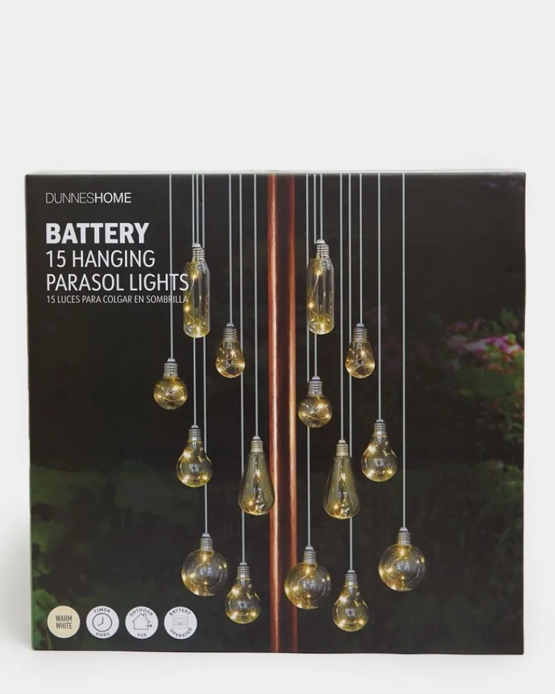 Best Dunnes Stores 15 Hanging Parasol Lights