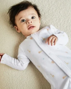 Sale Dunnes Stores Animal Baby Sleepsuit - Pack Of 3 (Newborn-23 Months)