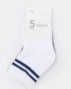 Outlet Dunnes Stores Baby Boy Sports Socks - Pack Of 5
