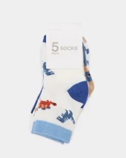 Best Dunnes Stores Baby Boys Design Socks - Pack Of 5