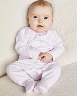 New Dunnes Stores Baby Cotton Sleepsuits - Pack Of 3 (Newborn-23 Months)