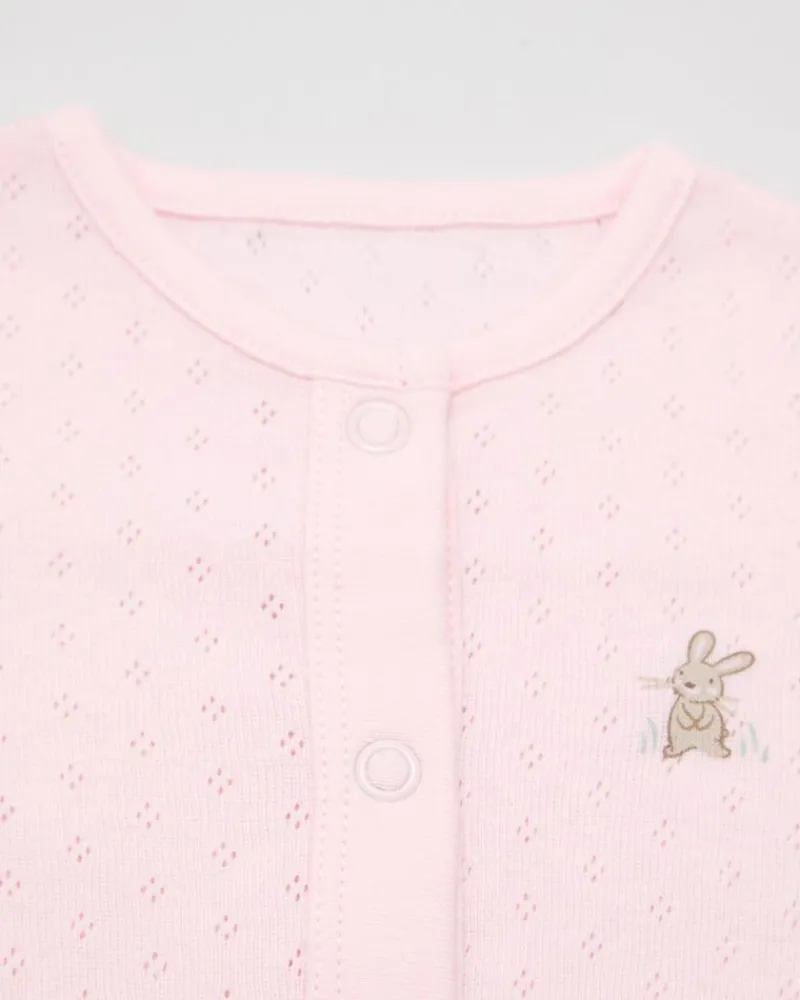 Sale Dunnes Stores Baby Cotton Sleepsuits - Pack Of 3 (Newborn-23 Months)