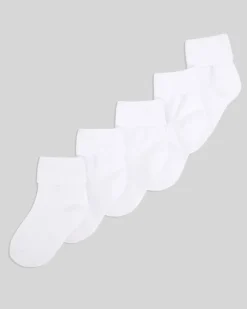 Clearance Dunnes Stores Baby Tot Socks - Pack Of 5