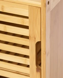 Clearance Dunnes Stores Bamboo Bathroom Storage Cabinet