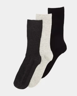 Fashion Dunnes Stores Bamboo Comfort Top Sock - Pack Of 3