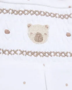 Online Dunnes Stores Bear Smock Sleepsuit (Newborn-12 Months)