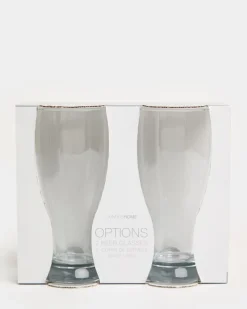 Clearance Dunnes Stores Beer Glass - Pack Of 2