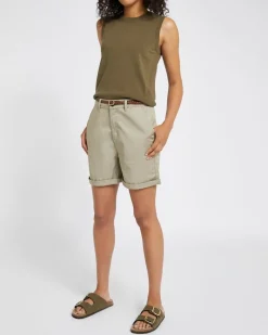 Outlet Dunnes Stores Belted Chino Shorts