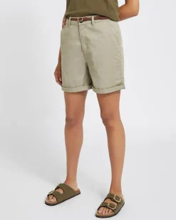 Outlet Dunnes Stores Belted Chino Shorts