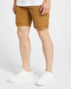 New Dunnes Stores Belted Ripstop Cargo Shorts