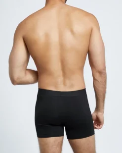 Sale Dunnes Stores Black Cotton Rich Keyhole Trunks - Pack Of 3