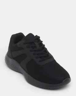 Clearance Dunnes Stores Black Sporty Trainers