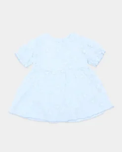 Hot Dunnes Stores Blue Floral Dress (Newborn-12 Months)