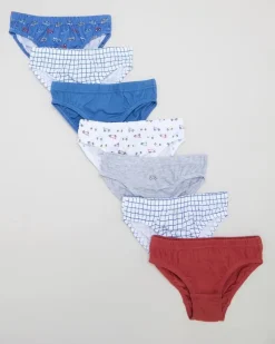 Clearance Dunnes Stores Boys Cotton Briefs - Pack Of 7 - (2-10 Years)