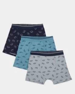 Online Dunnes Stores Boys Jersey Trunks - Pack Of 3 (2-14 Years)