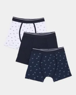 Clearance Dunnes Stores Boys Jersey Trunks - Pack Of 3 (2-14 Years)