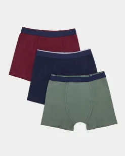 New Dunnes Stores Boys Jersey Trunks - Pack Of 3 (2 - 10 years)