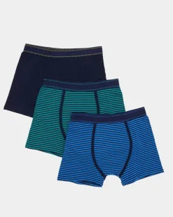 Hot Dunnes Stores Boys Jersey Trunks - Pack Of 3 - (2-14 Years)
