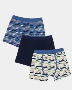 Discount Dunnes Stores Boys Jersey Trunks - Pack Of 3 (2-14 years)