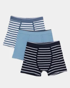 New Dunnes Stores Boys Jersey Trunks - Pack Of 3