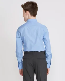 Fashion Dunnes Stores Boys Slim Fit Shirt - Pack Of 3 - (4-16 Years)