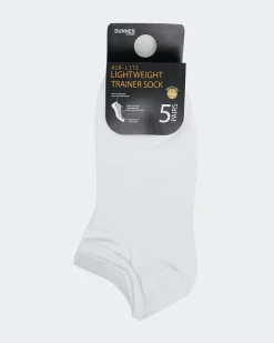 Outlet Dunnes Stores Breathable Trainer Socks - Pack Of 5