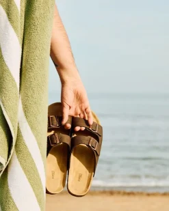 New Dunnes Stores Buckle Footbed Sandals