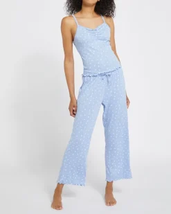 Fashion Dunnes Stores Cami 7/8 Length Pyjama Set