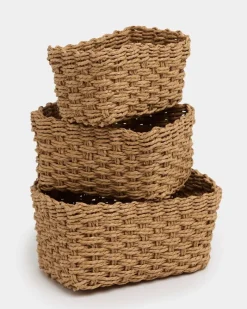 Fashion Dunnes Stores Cannes Baskets - Pack Of 3