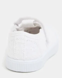 New Dunnes Stores Canvas Mary-Janes (Size 4 Infant-13)