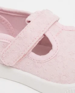 New Dunnes Stores Canvas Mary-Janes (Size 4 Infant-13)