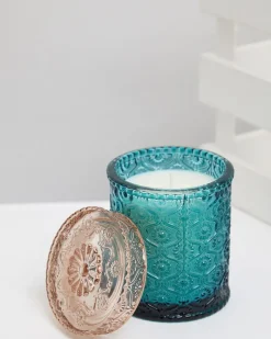 New Dunnes Stores Carolyn Donnelly Eclectic Glass Lid Candle