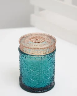 New Dunnes Stores Carolyn Donnelly Eclectic Glass Lid Candle
