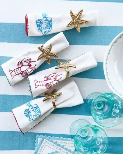 Fashion Dunnes Stores Carolyn Donnelly Eclectic Sea Napkin - Pack Of 2