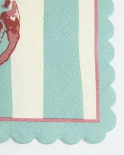 Online Dunnes Stores Carolyn Donnelly Eclectic Scalloped Paper Napkins - Pack Of 20