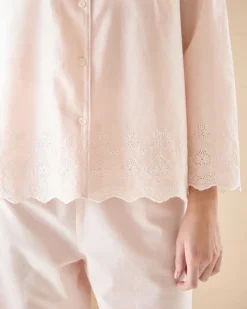 Discount Dunnes Stores Carolyn Donnelly Eclectic Embroidered Pyjamas Set