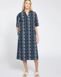 Online Dunnes Stores Carolyn Donnelly The Edit Circle Print Cotton Dress