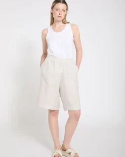 Fashion Dunnes Stores Carolyn Donnelly The Edit Long Linen Shorts