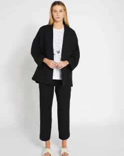 New Dunnes Stores Carolyn Donnelly The Edit Black Linen Jacket