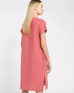 Hot Dunnes Stores Carolyn Donnelly The Edit Square Print Linen Dress