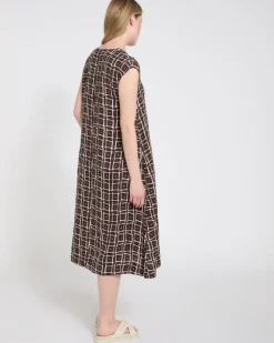 Fashion Dunnes Stores Carolyn Donnelly The Edit Printed Sleeveless Linen Dress