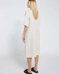 New Dunnes Stores Carolyn Donnelly The Edit V-Neck Linen Dress