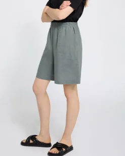 Fashion Dunnes Stores Carolyn Donnelly The Edit Khaki Linen Shorts