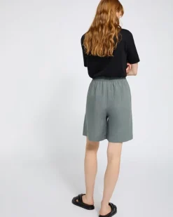 Fashion Dunnes Stores Carolyn Donnelly The Edit Khaki Linen Shorts