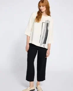 New Dunnes Stores Carolyn Donnelly The Edit Placement Print Linen Top