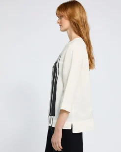 New Dunnes Stores Carolyn Donnelly The Edit Placement Print Linen Top