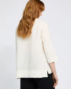 New Dunnes Stores Carolyn Donnelly The Edit Placement Print Linen Top
