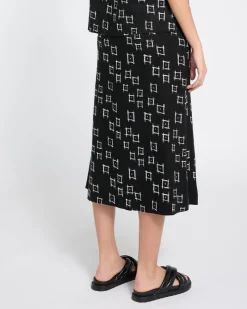 Sale Dunnes Stores Carolyn Donnelly The Edit Print Linen Skirt