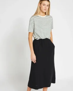Online Dunnes Stores Carolyn Donnelly The Edit Black Linen Skirt