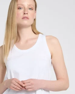 Sale Dunnes Stores Carolyn Donnelly The Edit 100% Cotton Slub Vest